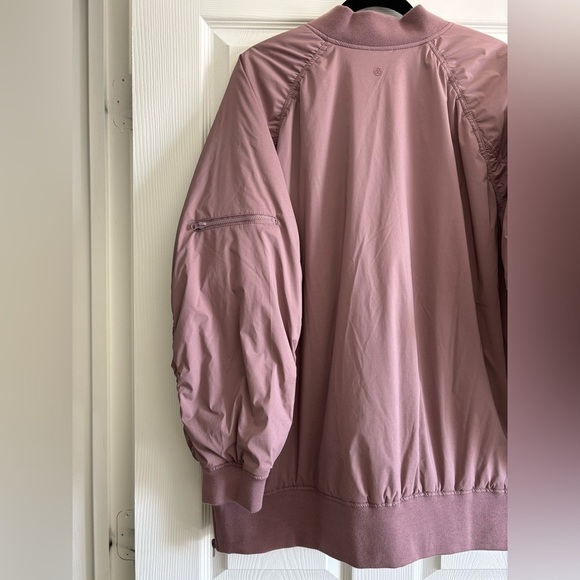 Zella Go With It Aviator Jacket. Purple Moon color.XL - Picture 4 of 5